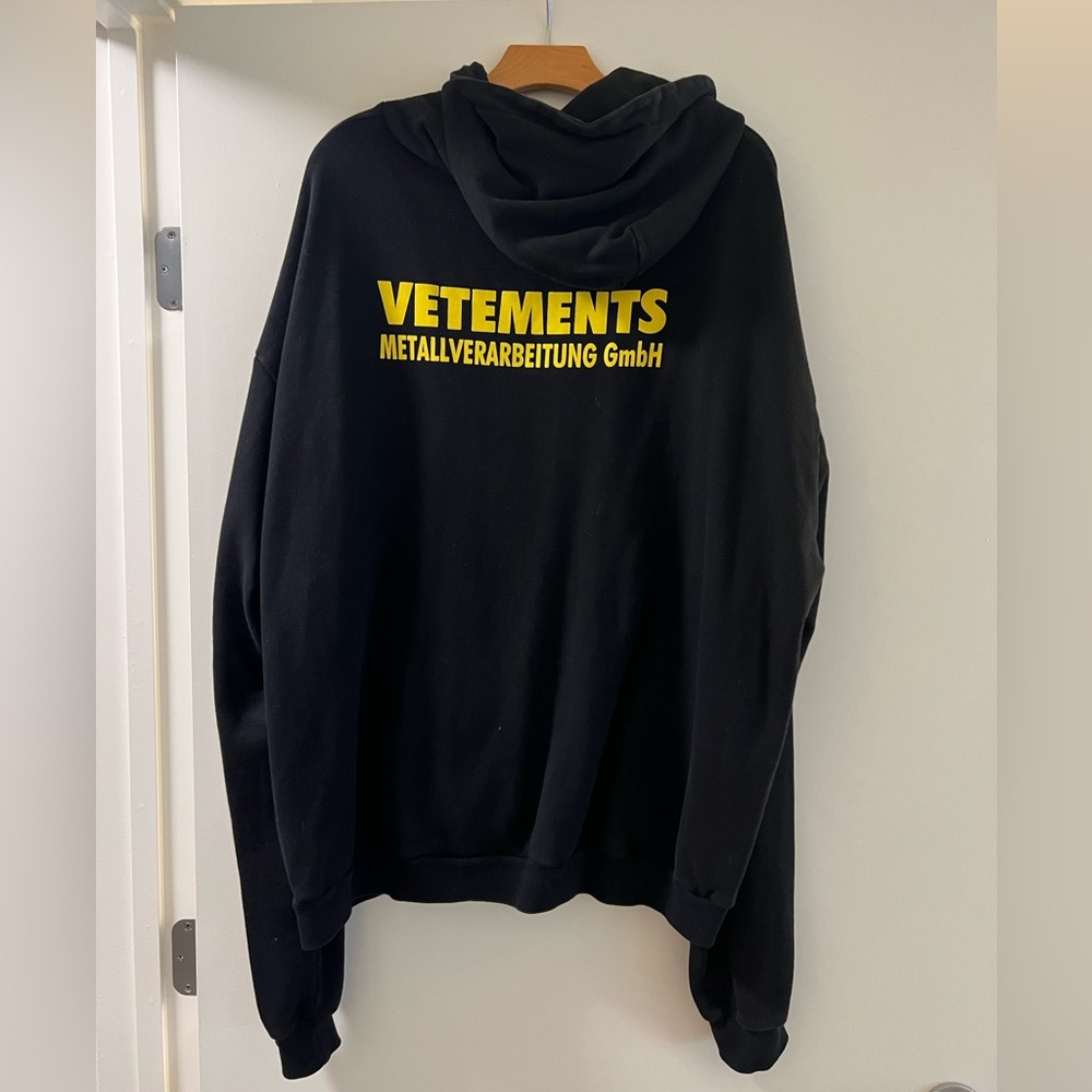 Vetements Black Hoodie